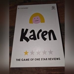 Karen Board Game - The Game of One Star Reviews-never played